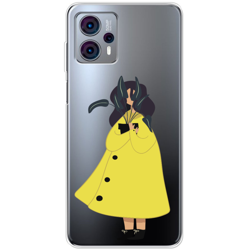 Прозрачный чехол BoxFace Motorola G23 Just a Girl