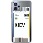 Прозрачный чехол BoxFace Motorola G23 Ticket Kiev