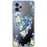 Прозрачный чехол BoxFace Motorola G23 Spring Bird