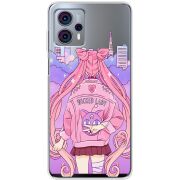 Прозрачный чехол BoxFace Motorola G23 Wiked Lady