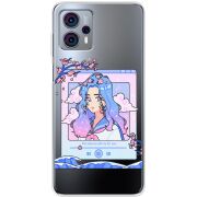 Прозрачный чехол BoxFace Motorola G23 The Sakuras Will Cry For You