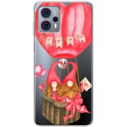 Прозрачный чехол BoxFace Motorola G23 Valentine Dwarfs