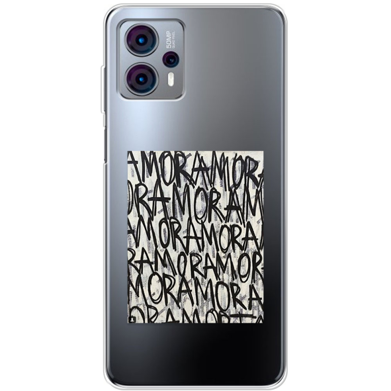 Прозрачный чехол BoxFace Motorola G23 Amor Amor