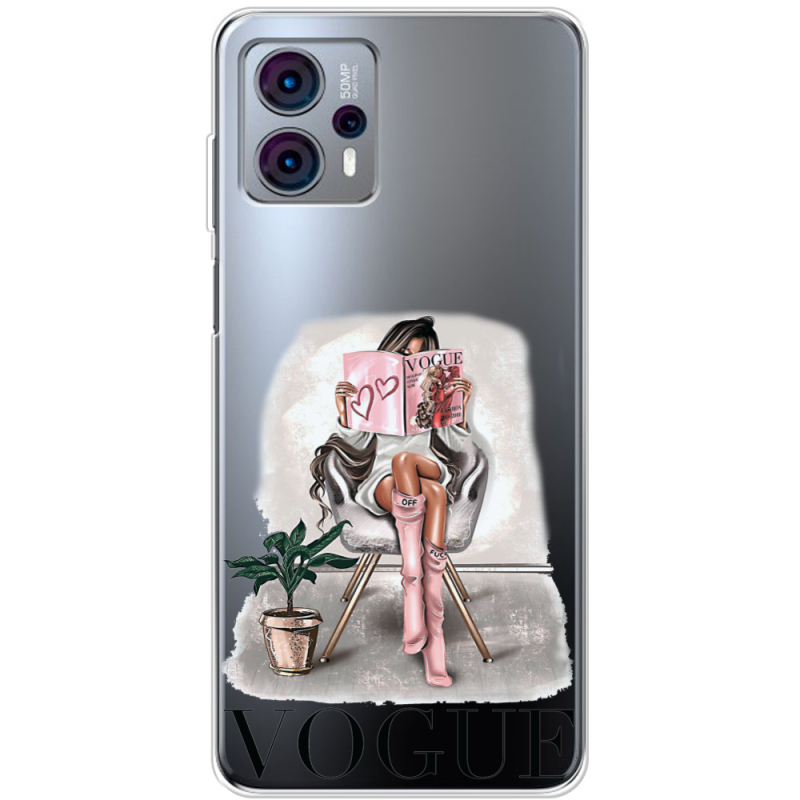 Прозрачный чехол BoxFace Motorola G23 VOGUE