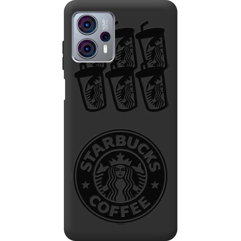 Черный чехол BoxFace Motorola G23 Black Coffee