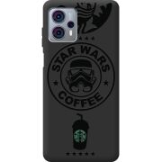 Черный чехол BoxFace Motorola G23 Dark Coffee
