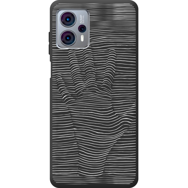 Черный чехол BoxFace Motorola G23 Optical Hand