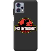 Черный чехол BoxFace Motorola G23 No Internet