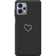 Черный чехол BoxFace Motorola G23 My Heart