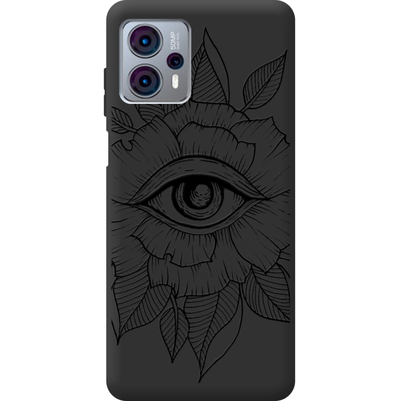 Черный чехол BoxFace Motorola G23 Eye