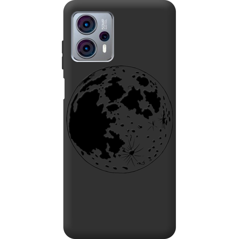 Черный чехол BoxFace Motorola G23 Planet