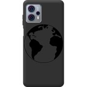 Черный чехол BoxFace Motorola G23 Earth