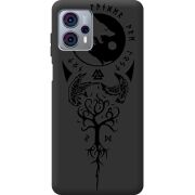 Черный чехол BoxFace Motorola G23 Hugin and Munin