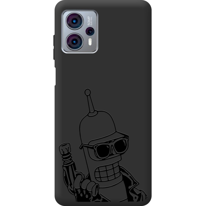 Черный чехол BoxFace Motorola G23 