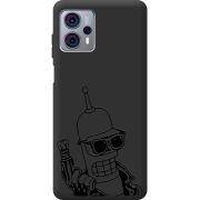 Черный чехол BoxFace Motorola G23 