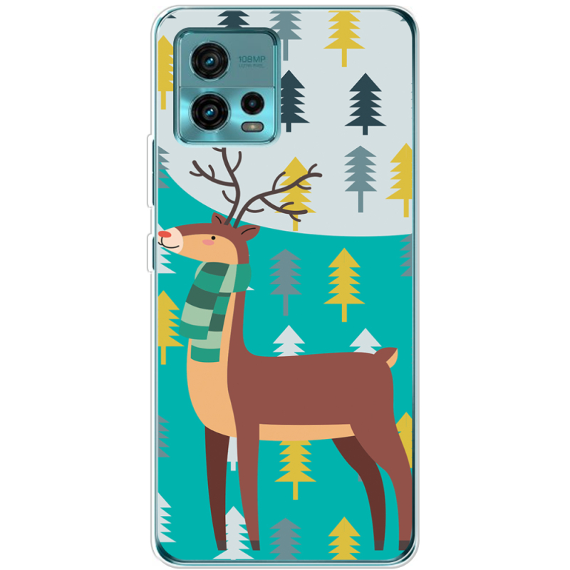 Чехол BoxFace Motorola G72 Foresty Deer