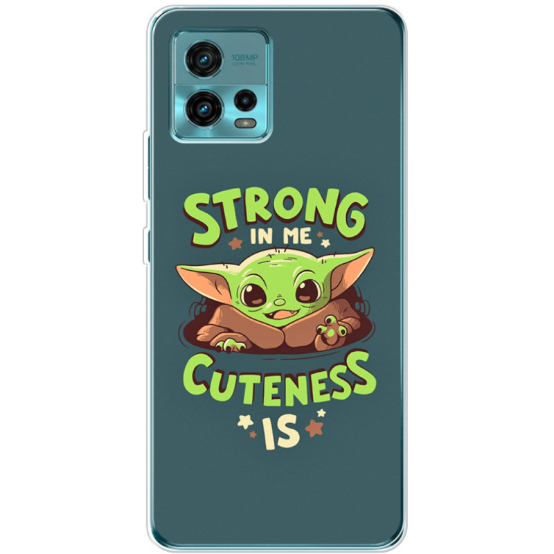 Чехол BoxFace Motorola G72 Strong in me Cuteness is