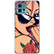 Чехол BoxFace Motorola G72 Pink Girl