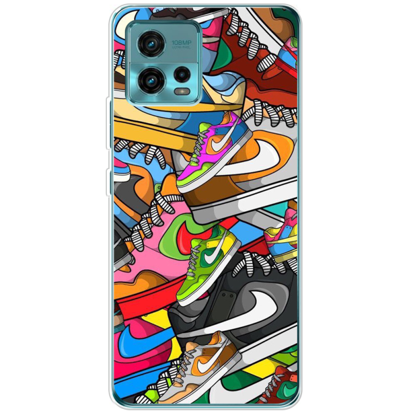 Чехол BoxFace Motorola G72 Sneakers