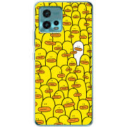 Чехол BoxFace Motorola G72 Yellow Ducklings