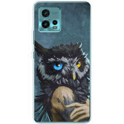 Чехол BoxFace Motorola G72 Owl Woman