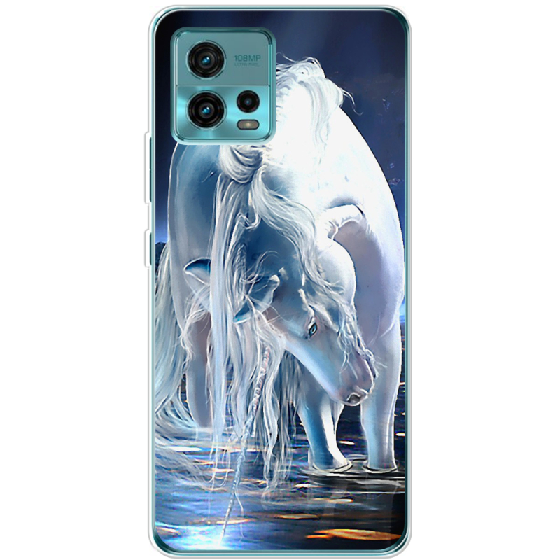 Чехол BoxFace Motorola G72 White Horse