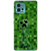 Чехол BoxFace Motorola G72 Minecraft Creeper