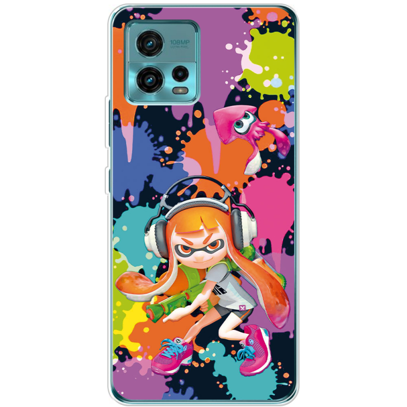 Чехол BoxFace Motorola G72 Splatoon Inklings