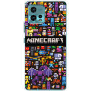 Чехол BoxFace Motorola G72 Minecraft Mobbery