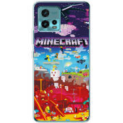 Чехол BoxFace Motorola G72 Minecraft World Beyond