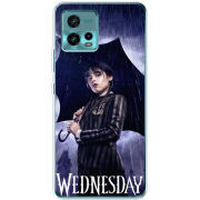 Чехол BoxFace Motorola G72 Wednesday Addams