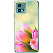 Чехол BoxFace Motorola G72 Bouquet of Tulips