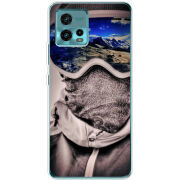 Чехол BoxFace Motorola G72 snowboarder