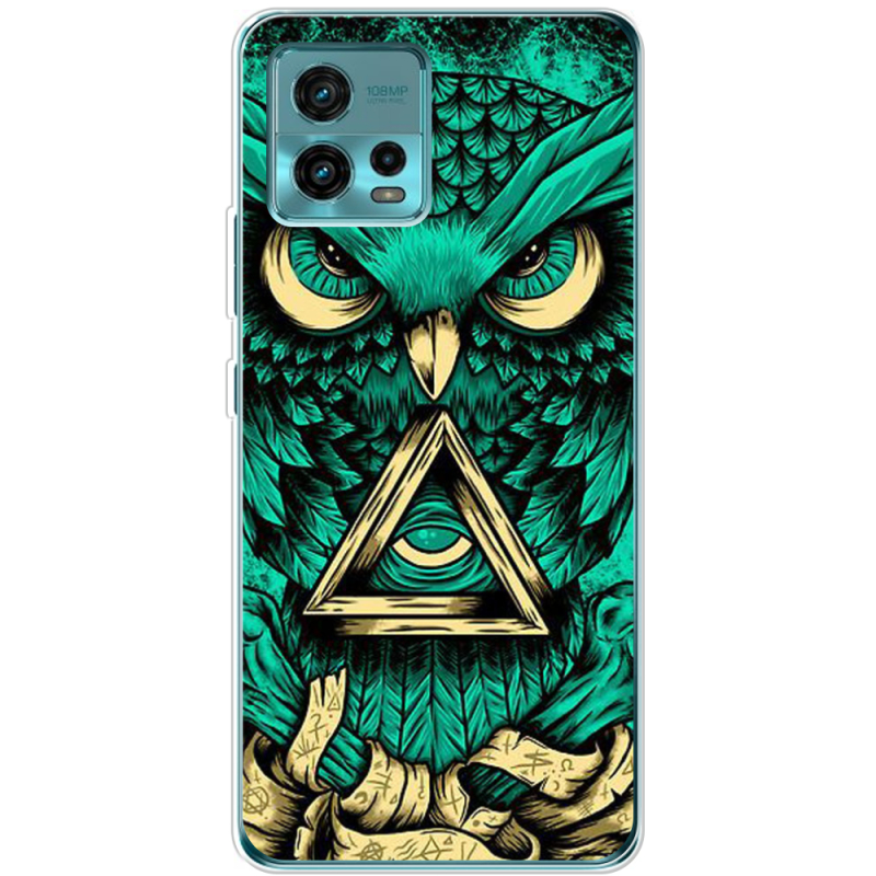 Чехол BoxFace Motorola G72 Masonic Owl