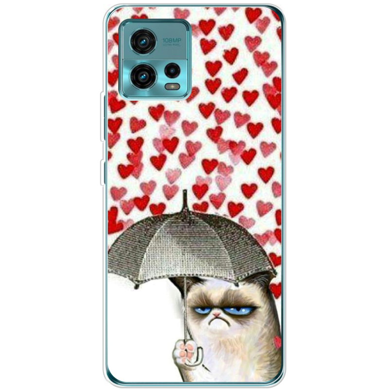 Чехол BoxFace Motorola G72 Raining Hearts