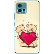 Чехол BoxFace Motorola G72 Teddy Bear Love