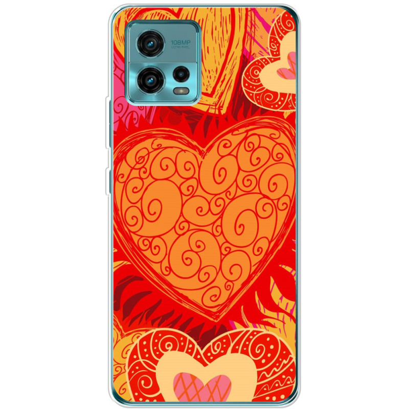 Чехол BoxFace Motorola G72 Warm Hearts