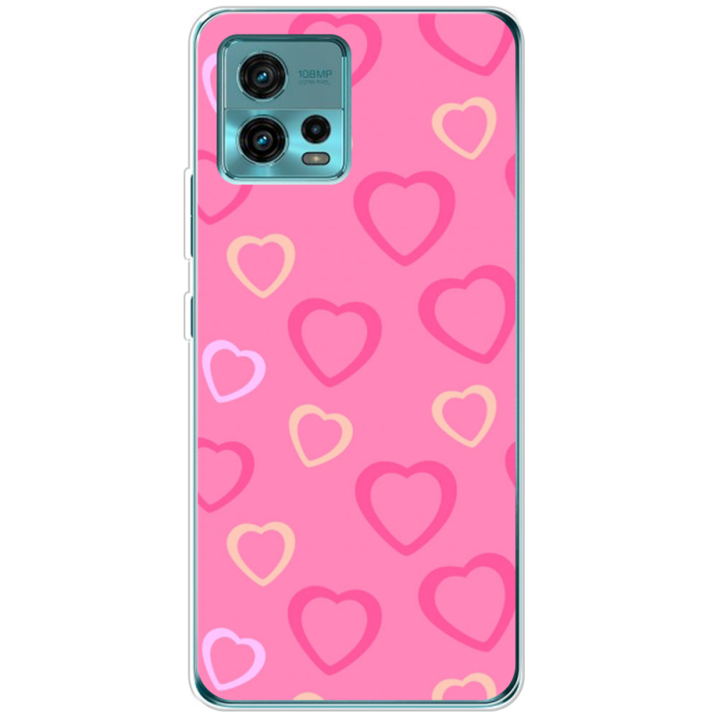 Чехол BoxFace Motorola G72 Sugar Hearts