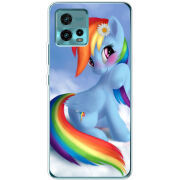 Чехол BoxFace Motorola G72 My Little Pony Rainbow Dash