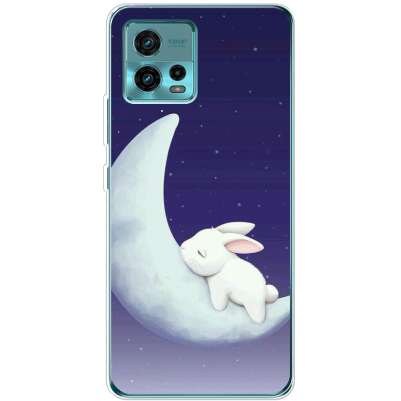 Чехол BoxFace Motorola G72 Moon Bunny