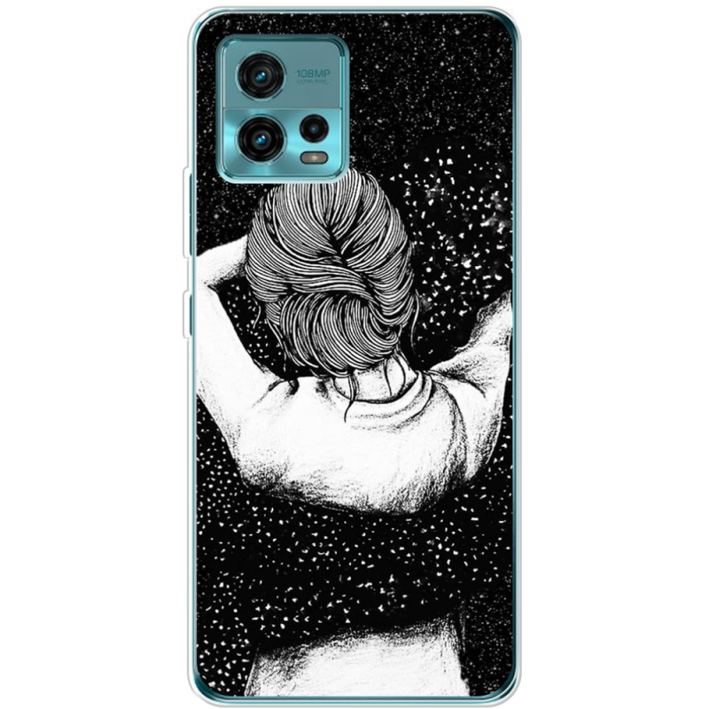 Чехол BoxFace Motorola G72 Hugging Stars