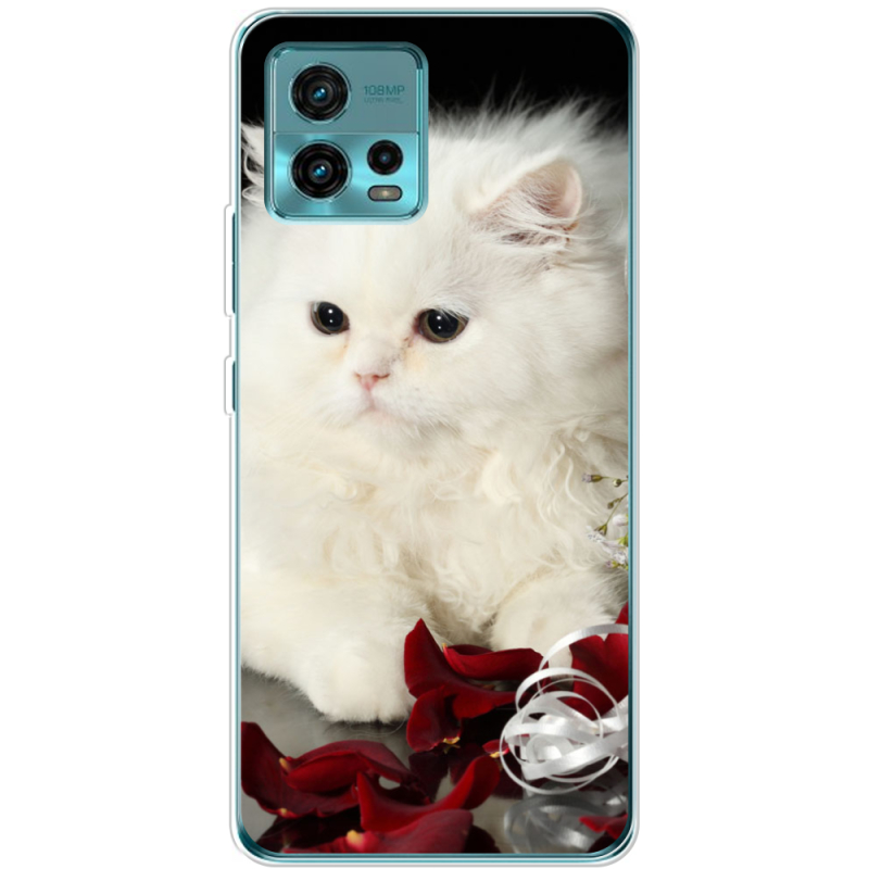 Чехол BoxFace Motorola G72 Fluffy Cat