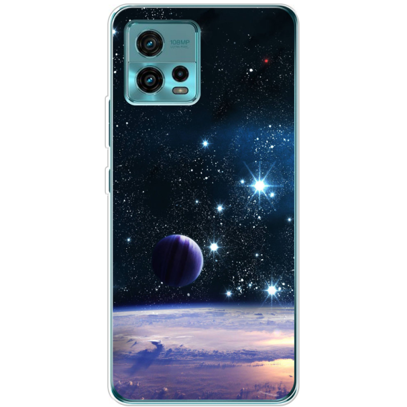 Чехол BoxFace Motorola G72 Space Landscape