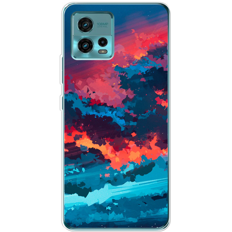 Чехол BoxFace Motorola G72 Thunderclouds