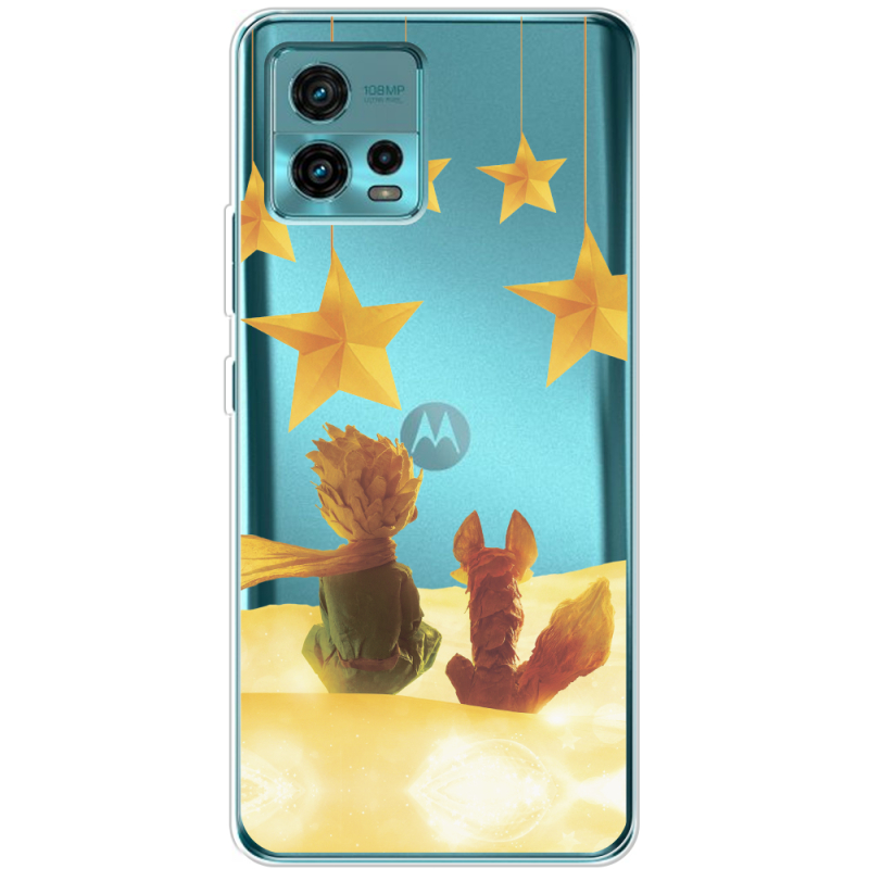 Прозрачный чехол BoxFace Motorola G72 Little Prince