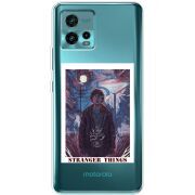 Прозрачный чехол BoxFace Motorola G72 Stranger Things