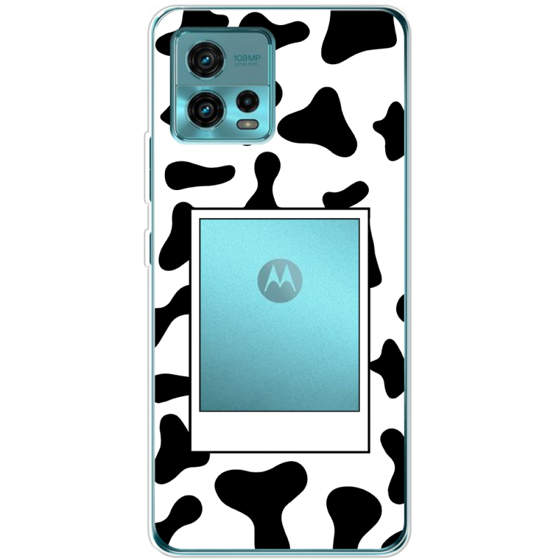 Прозрачный чехол BoxFace Motorola G72 Cow