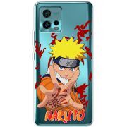 Прозрачный чехол BoxFace Motorola G72 Naruto