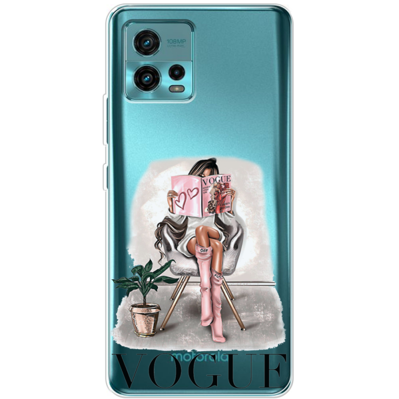 Прозрачный чехол BoxFace Motorola G72 VOGUE