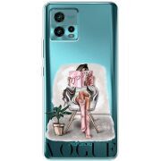 Прозрачный чехол BoxFace Motorola G72 VOGUE